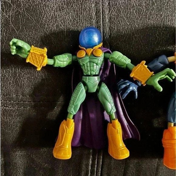 2 Pk: Marvel Spider-Man Bend & Flex HobGoblin & Mysterio Action Figures EUC - Picture 2 of 6